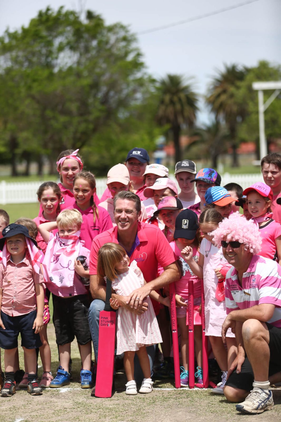 Glenn McGrath Pink Stumps day Narromine 2018